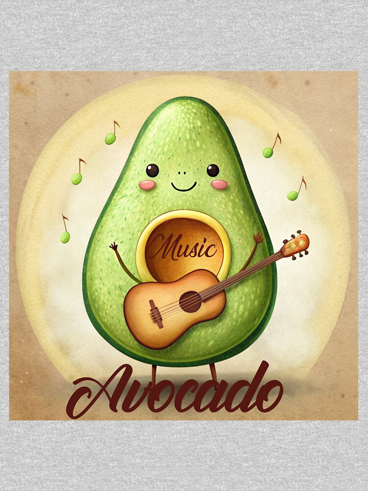 Avocado Music - Singing Avocado T-Shirt Designs of the Year by Techflare Hoodie, Sweatshirt | BlankRebels.com (Image 2)