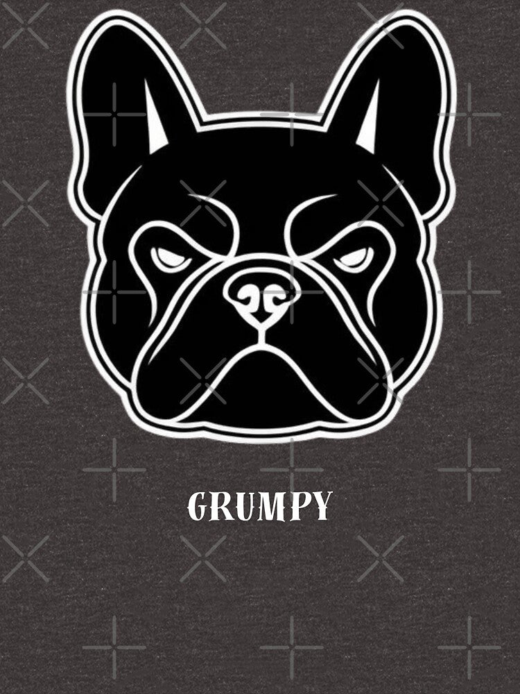 grumpy french bulldog by jackoslimited