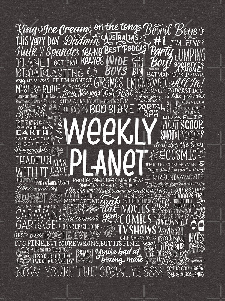 The Weekly Planet Catchphrase Collection: The Third One T-Shirt by alexisgentry Hoodie, Sweatshirt (Image 3)