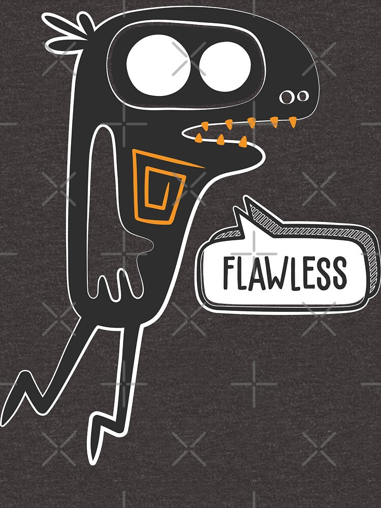 FLAWLESS Weird Doodle Monster by ChilledDoodle T-Shirts, Hoodie, Sweatshirt | BlankRebels.com (Image 3)