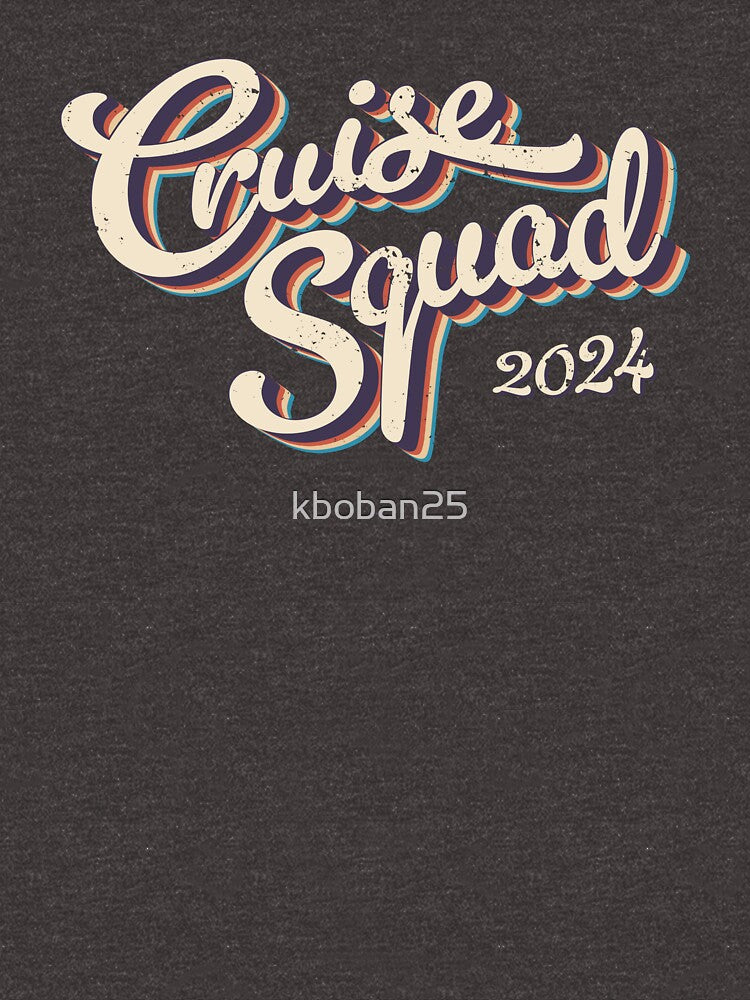 Cruise Squad 2024 Summer Vacation Matching Family Group T-Shirt Kids T-Shirt by kboban25 Hoodie, Sweatshirt (Image 3)