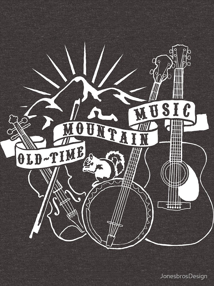 Old Time Mountain Music by JonesbrosDesign T-Shirts, Hoodie, Sweatshirt | BlankRebels.com (Image 3)