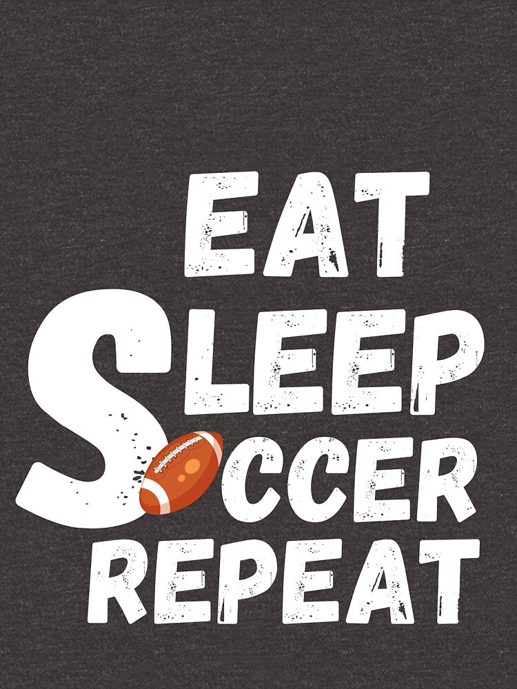 Eat Sleep Football Repeat shirt classic by scofield97