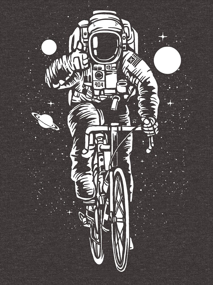 Astronaut on bike by Taz-Clothing T-Shirts, Hoodie, Sweatshirt | BlankRebels.com (Image 3)