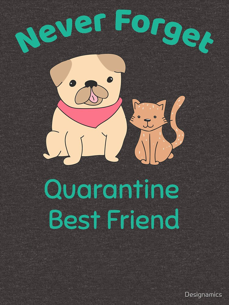 Never Forget - Quarantine Best Friend - Cats and Dogs by Designamics T-Shirts, Hoodie, Sweatshirt | BlankRebels.com (Image 3)