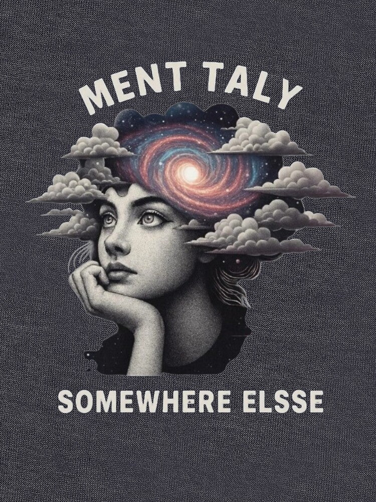 Mentally Somewhere Else - Soft Chaos Art by Low Battery Society T-Shirts, Hoodie, Sweatshirt | BlankRebels.com (Image 3)