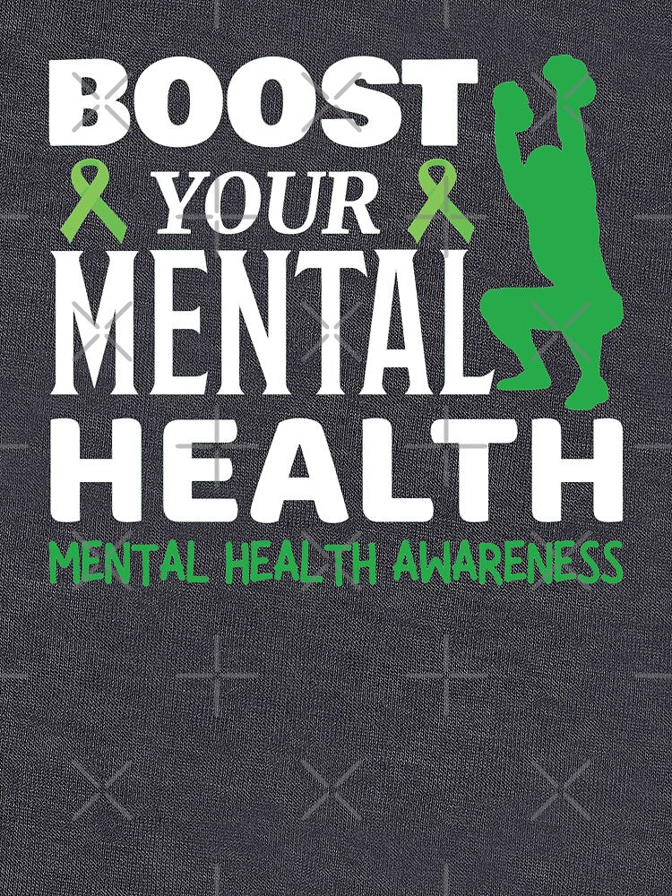 Boost Your Mental Health - Mental Health Awareness - With Exercise by OwlCanvas T-Shirts, Hoodie, Sweatshirt (Image 3)