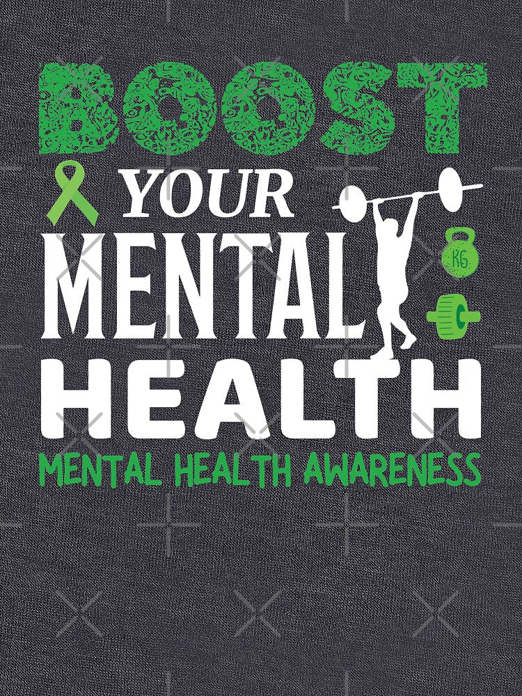 Mental Health Awareness - Boost Your Mental Health With Exercise by OwlCanvas T-Shirts, Hoodie, Sweatshirt (Image 3)