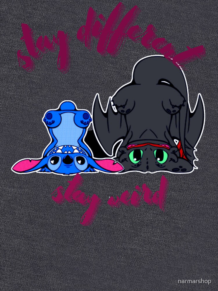 stay different stay weird by narmarshop T-Shirts, Hoodie, Sweatshirt | BlankRebels.com (Image 3)