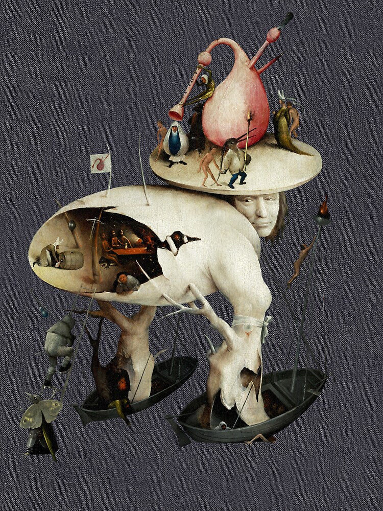 Copy of Hieronymus Bosch - Garden of Earthly Delights Hell Creature by elinaarbidane
