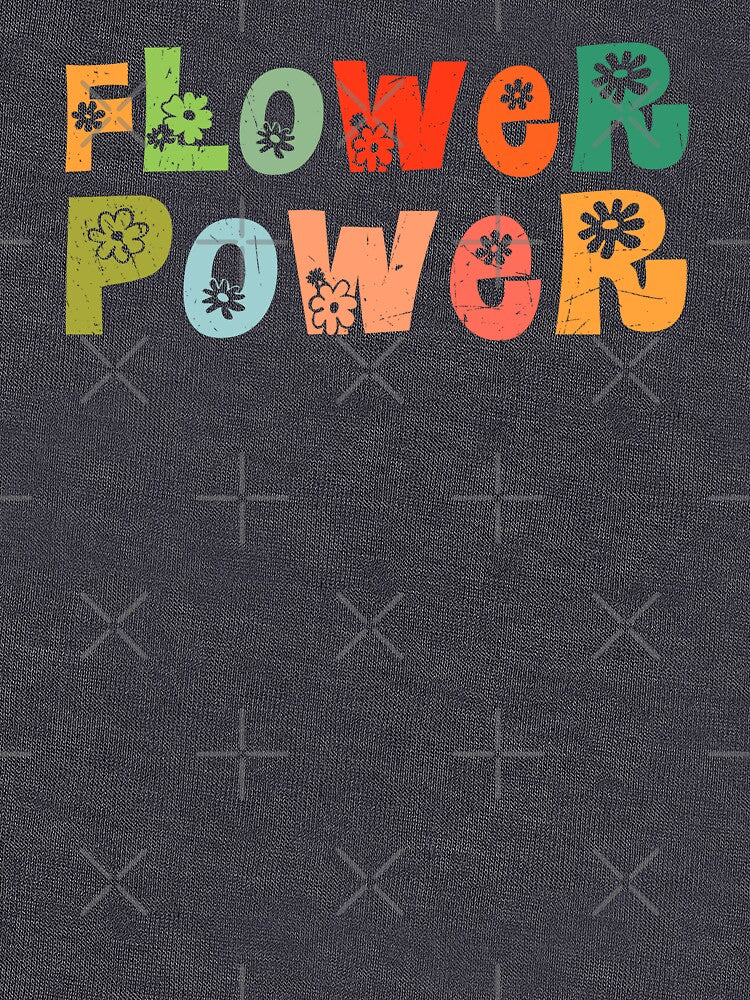 Daisy Flower Power Retro Hippie Style by S Cube Design T-Shirts, Hoodie, Sweatshirt | BlankRebels.com (Image 3)