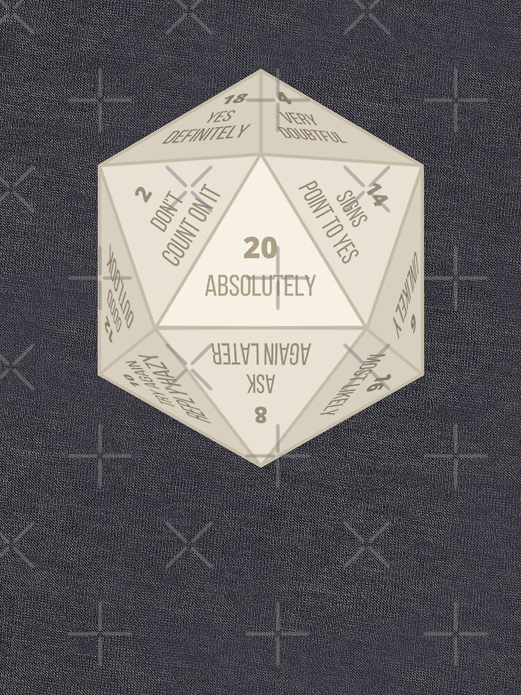 Magic D20 Ball Natural 20 by ElegantTangent T-Shirts, Hoodie, Sweatshirt | BlankRebels.com (Image 3)