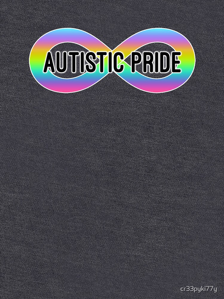 Autistic Pride Rainbow Infinity by cr33pyki77y T-Shirts, Hoodie, Sweatshirt | BlankRebels.com (Image 3)