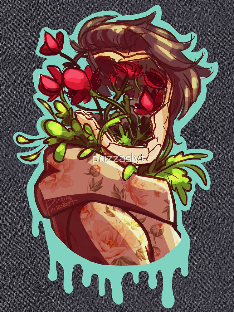 Flower Face by prizzaslvt T-Shirts, Hoodie, Sweatshirt | BlankRebels.com (Image 3)