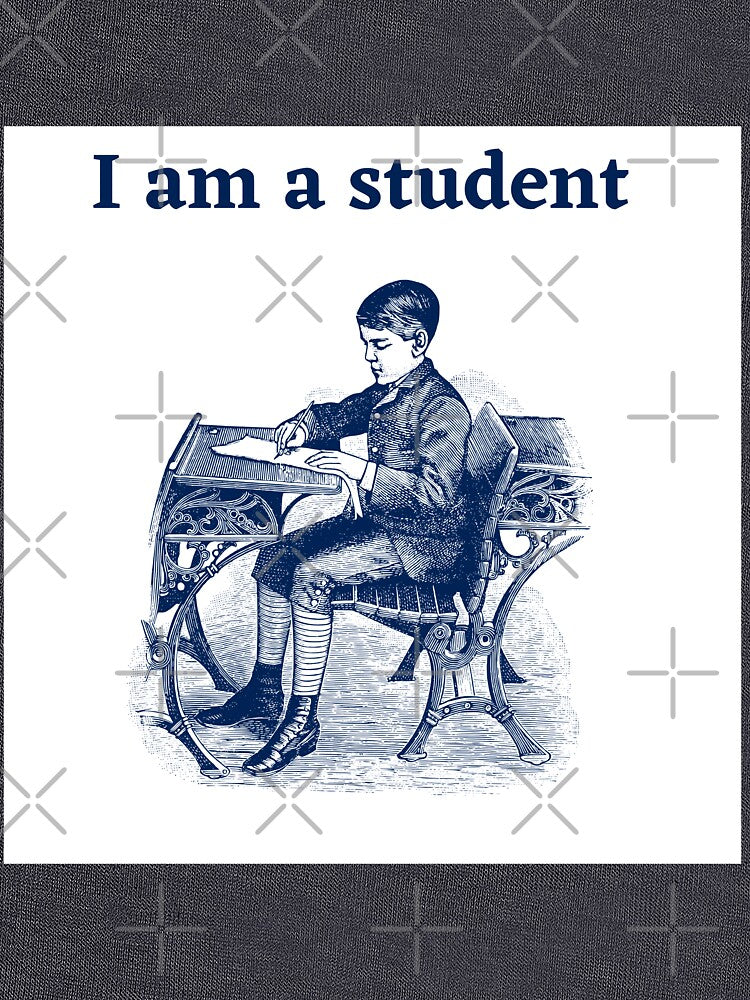 I AM A STUDENT by Desibeau T-Shirts, Hoodie, Sweatshirt | BlankRebels.com (Image 3)