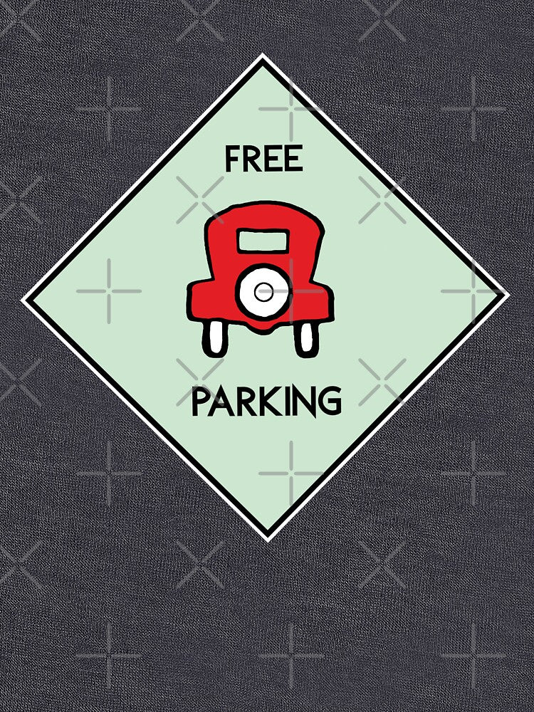 Free Parking Game Board Image for Game Night by RstyBcktWkshp T-Shirts, Hoodie, Sweatshirt | BlankRebels.com (Image 3)