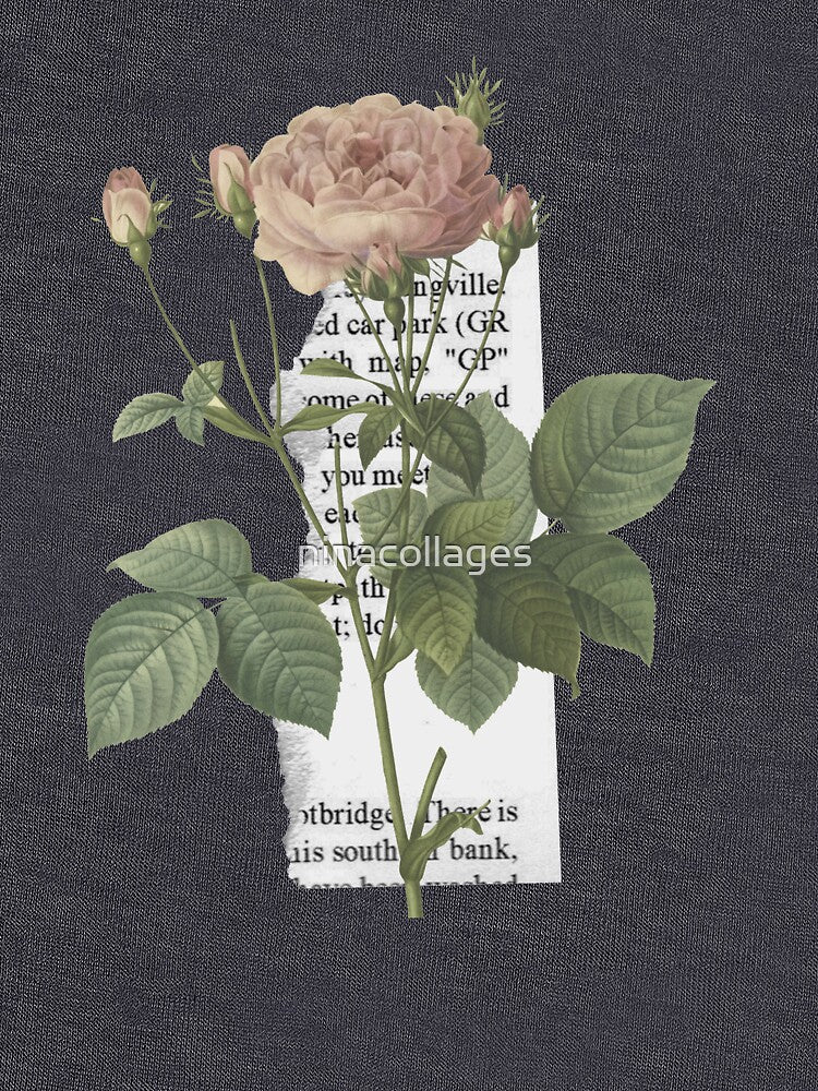 Dusty  Rose- dark academia collage by ninacollages T-Shirts, Hoodie, Sweatshirt | BlankRebels.com (Image 3)