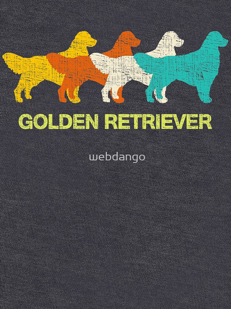 Retro Golden Retriever Silhouettes by webdango T-Shirts, Hoodie, Sweatshirt | BlankRebels.com (Image 3)