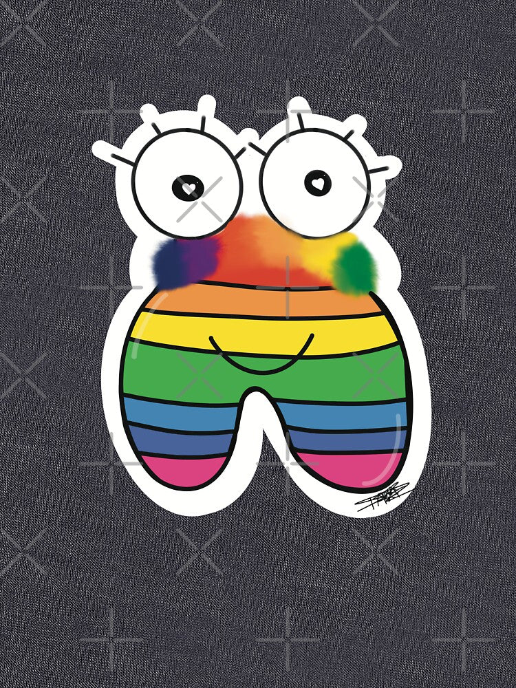 Rainbow DNA alien by ArtbyStakaz T-Shirts, Hoodie, Sweatshirt | BlankRebels.com (Image 3)