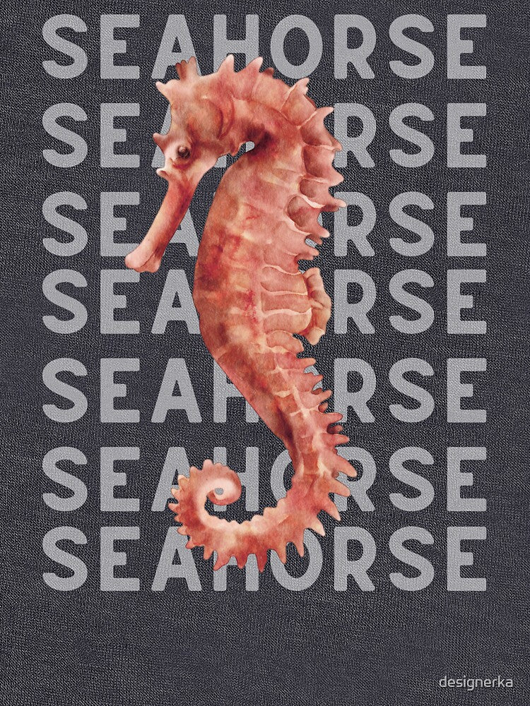 Retro Seahorse Vibes by designerka