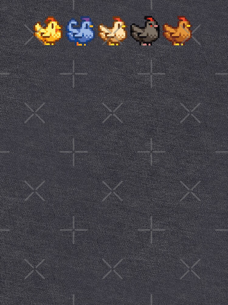 Stardew Valley Chickens by chipmuckdesignn