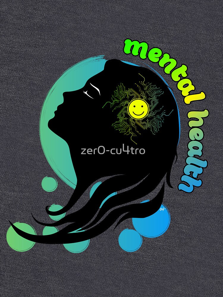mental health by zer0-cu4tro T-Shirts, Hoodie, Sweatshirt | BlankRebels.com (Image 3)