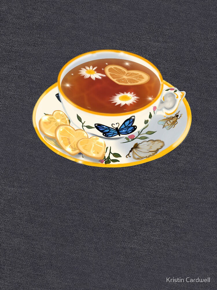 Cottagecore Flower Tea by Kristin Cardwell T-Shirts, Hoodie, Sweatshirt | BlankRebels.com (Image 3)