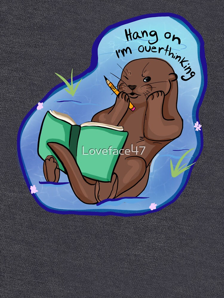 Overthinking by EstrellaArts T-Shirts, Hoodie, Sweatshirt | BlankRebels.com (Image 3)