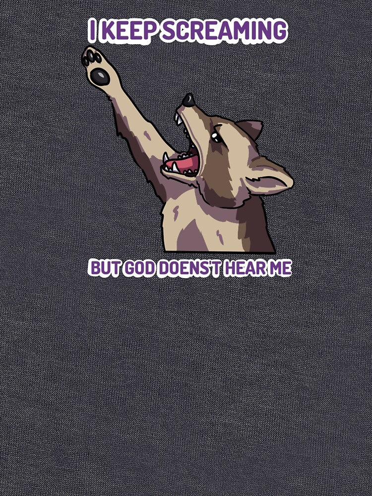 Raccoon keep screaming but God doesn't hear by ggrassi T-Shirts, Hoodie, Sweatshirt | BlankRebels.com (Image 3)