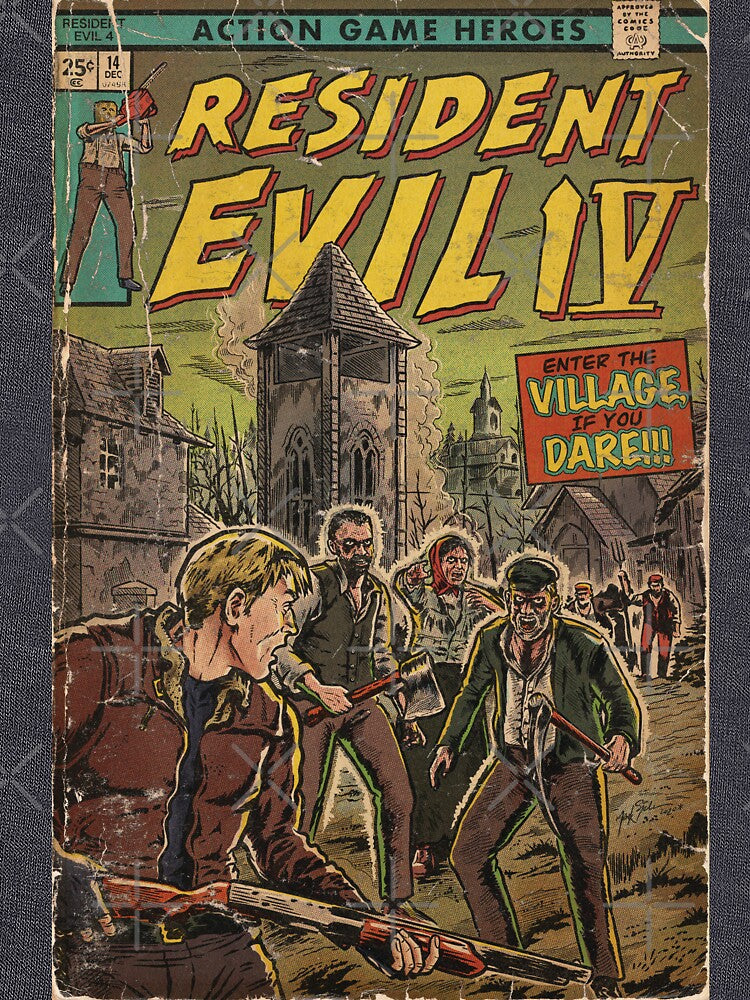 "ENTER THE VILLAGE" fan art comic cover by MarkScicluna T-Shirts, Hoodie, Sweatshirt | BlankRebels.com (Image 3)