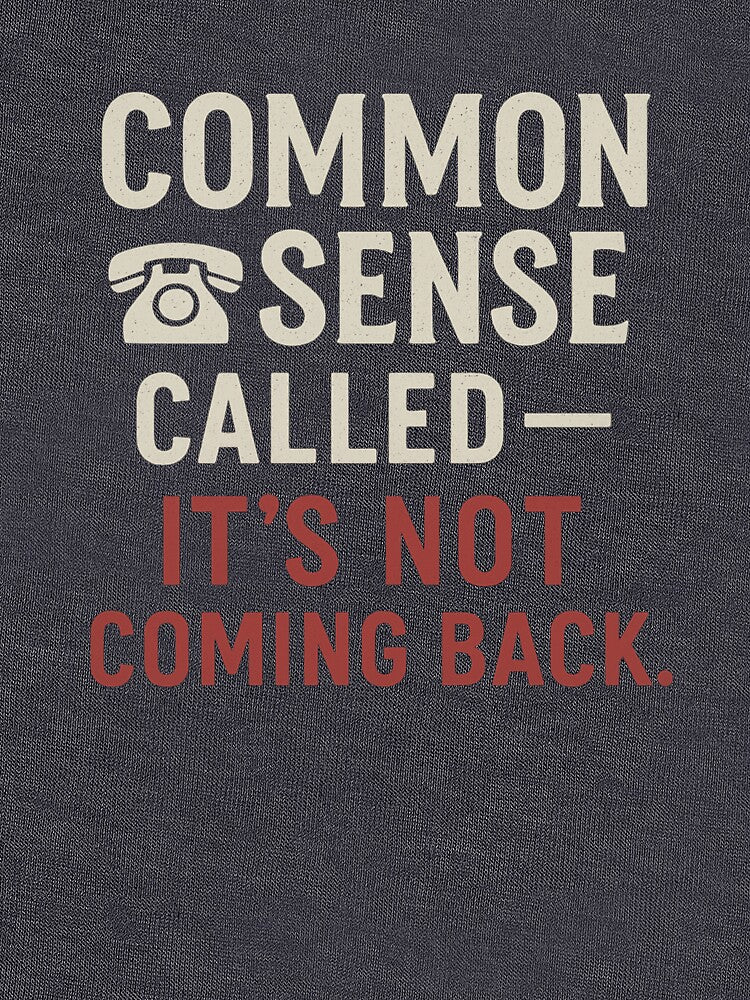 Common Sense Called — It’s Not Coming Back by Laughprints T-Shirts, Hoodie, Sweatshirt | BlankRebels.com (Image 3)