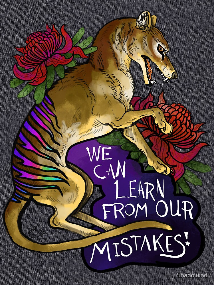 Thylacine- we can learn from our mistakes by Shadowind T-Shirts, Hoodie, Sweatshirt | BlankRebels.com (Image 3)