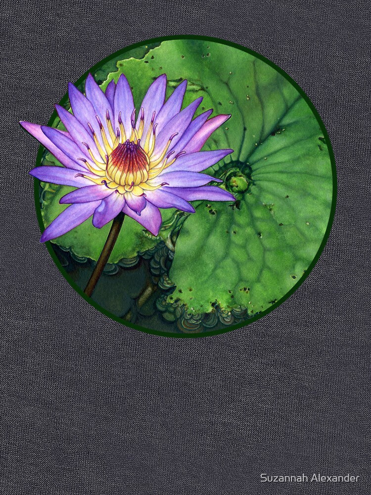 Water Lily at the Conservatory of Flowers by Suzannah Alexander T-Shirts, Hoodie, Sweatshirt | BlankRebels.com (Image 3)