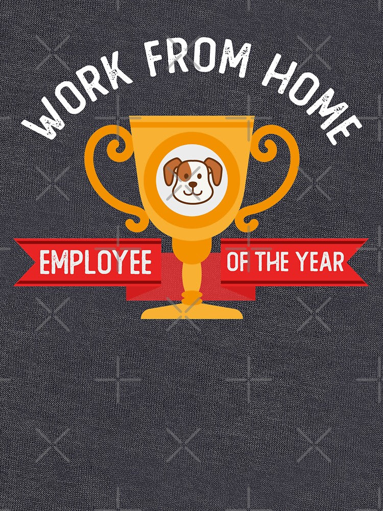 Work From Home Employee Of The Year Dog 2020 2021 Pet Doggo Puppy WFH Telecommute Virtual Remote Job Quarantine... (Image 3)