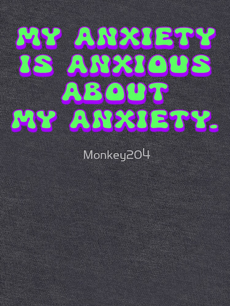 Major Anxiety Club by Monkey204 T-Shirts, Hoodie, Sweatshirt | BlankRebels.com (Image 3)
