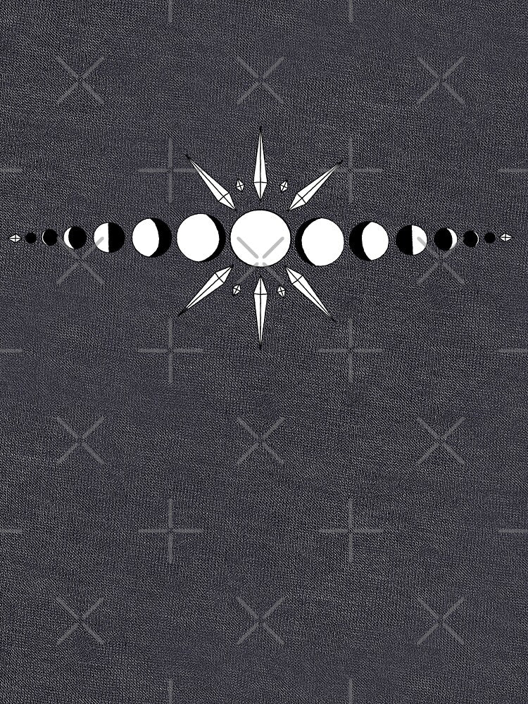 Moon phases by DoesArtAndStuff T-Shirts, Hoodie, Sweatshirt | BlankRebels.com (Image 3)