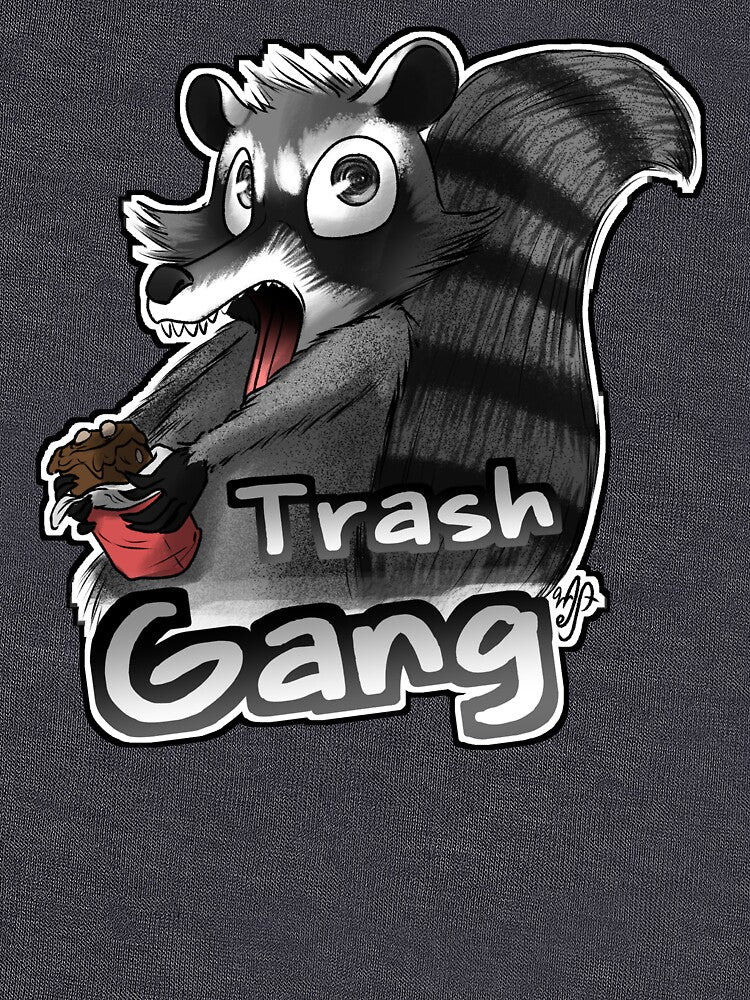 Trash Raccoon (with Text) by Mr-Jest T-Shirts, Hoodie, Sweatshirt | BlankRebels.com (Image 3)
