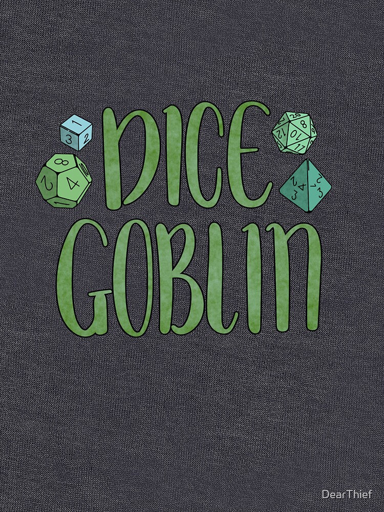 Dice Goblin - Green by DearThief T-Shirts, Hoodie, Sweatshirt | BlankRebels.com (Image 3)