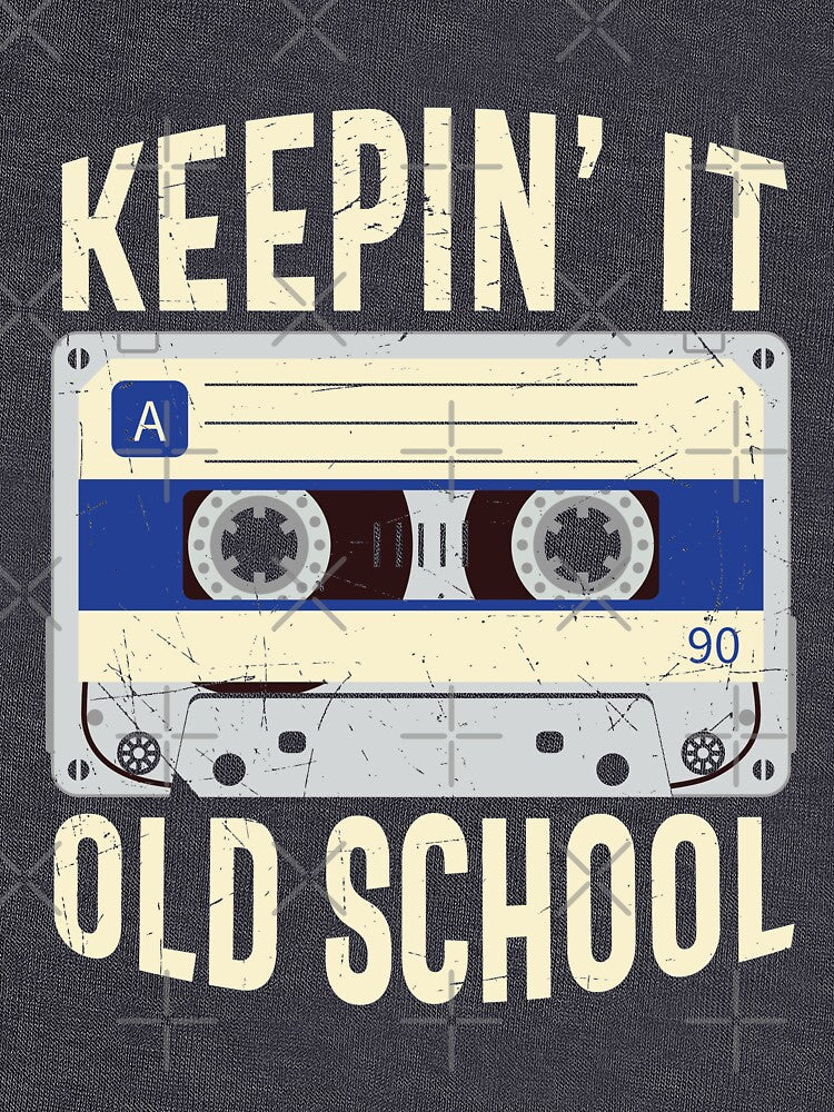 Retro Old Vintage Cassette Keepin' Old School T-Shirts, Hoodie, Sweatshirt