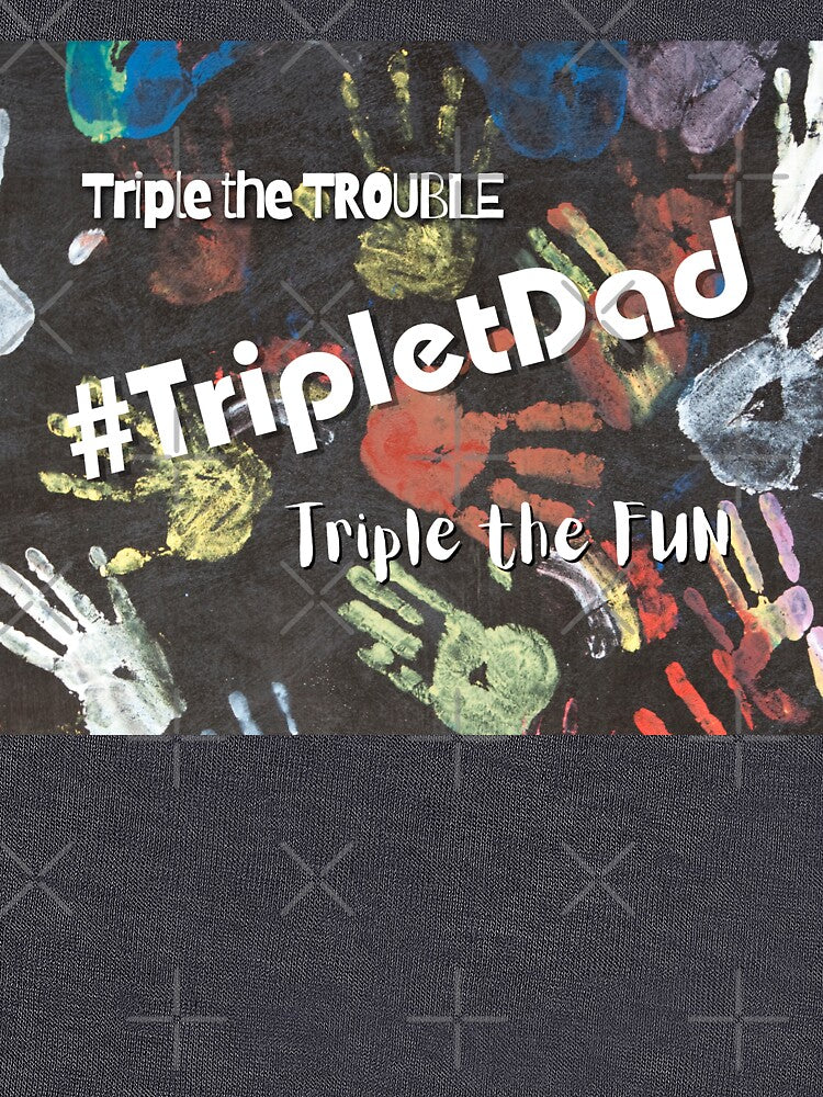 #TripletDad by LoveGraceValor T-Shirts, Hoodie, Sweatshirt | BlankRebels.com (Image 3)