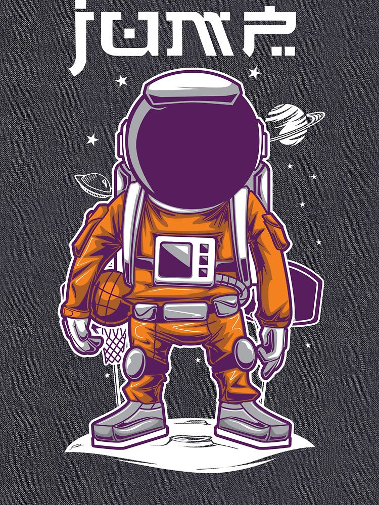 Astronaut Jump by SiddharthaMoon T-Shirts, Hoodie, Sweatshirt | BlankRebels.com (Image 3)