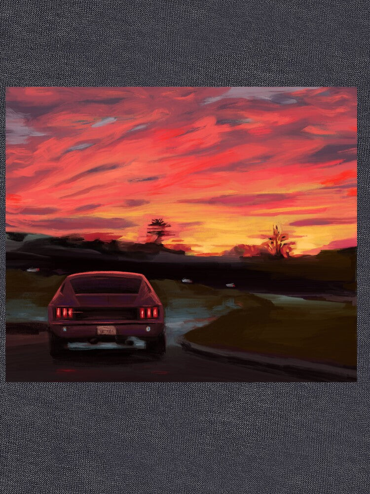 car sunup paint design by shardana13 T-Shirts, Hoodie, Sweatshirt | BlankRebels.com (Image 3)
