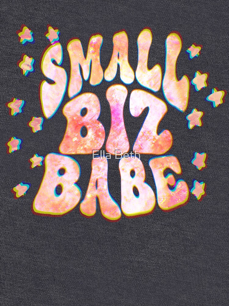 Small Biz Babe Stars Aesthetic by Ella Beth T-Shirts, Hoodie, Sweatshirt | BlankRebels.com (Image 3)