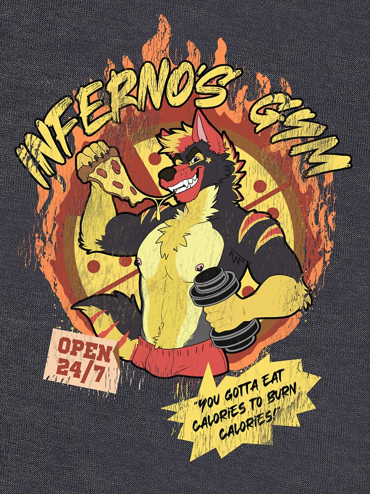 Inferno's Gym by Jackaloo T-Shirts, Hoodie, Sweatshirt | BlankRebels.com (Image 3)