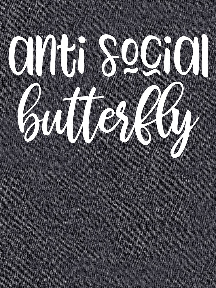 anti social butterfly by kapotka T-Shirts, Hoodie, Sweatshirt | BlankRebels.com (Image 3)