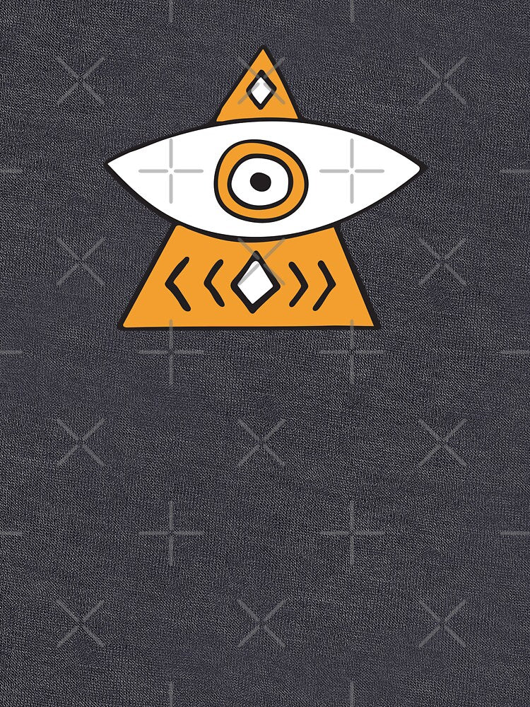 Orange Evil Eye "Happiness" by Mystikaa T-Shirts, Hoodie, Sweatshirt | BlankRebels.com (Image 3)