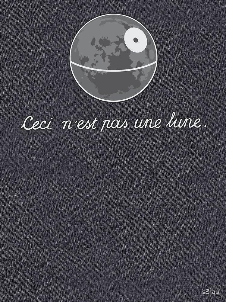 Ceci n'est pas une lune. by Art by s2ray T-Shirts, Hoodie, Sweatshirt | BlankRebels.com (Image 3)