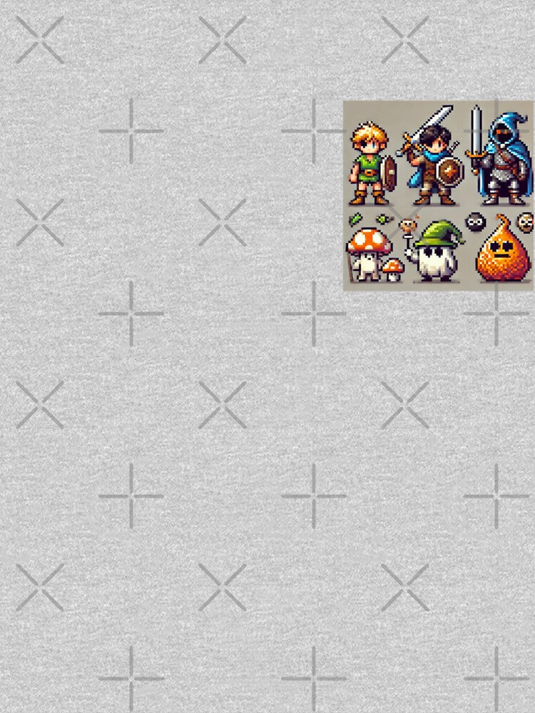 pixel art fantasy, RPG characters, fantasy retro games by ANIARTONLINE
