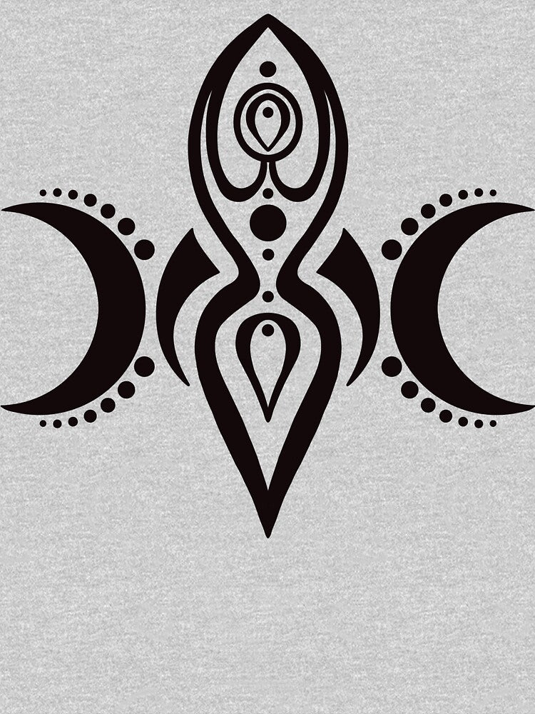 Triple Moon Goddess Symbol – Feminine Power by LaYegz T-Shirts, Hoodie, Sweatshirt | BlankRebels.com (Image 3)