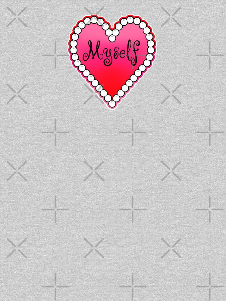 myself heart, here to steal hearts by weilertsen T-Shirts, Hoodie, Sweatshirt | BlankRebels.com (Image 3)